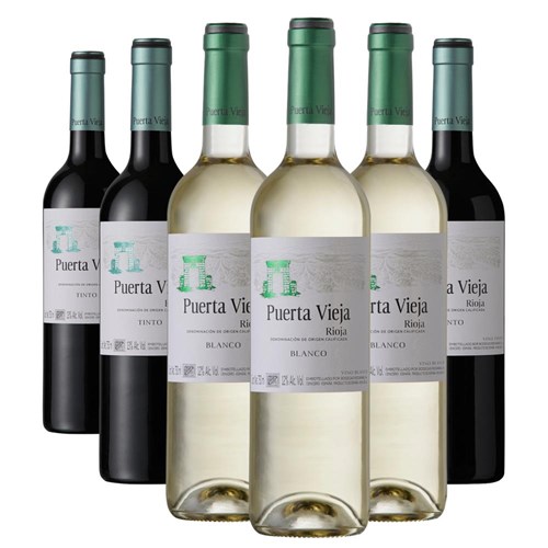Case of 6 Mixed Puerta Vieja Spanish Wine